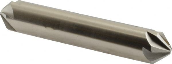 Hertel - 5/8" Head Diam, 5/8" Shank Diam, 6 Flute 90° High Speed Steel Countersink - All Tool & Supply