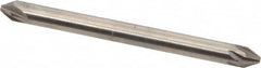 Hertel - 1/8" Head Diam, 1/8" Shank Diam, 6 Flute 60° High Speed Steel Countersink - All Tool & Supply