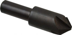 Hertel - 3/4" Head Diam, 1/2" Shank Diam, 4 Flute 90° High Speed Steel Countersink - All Tool & Supply