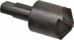 Hertel - 1-1/2" Head Diam, 3/4" Shank Diam, 4 Flute 120° High Speed Steel Countersink - All Tool & Supply