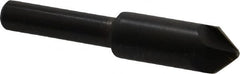 Hertel - 3/8" Head Diam, 1/4" Shank Diam, 4 Flute 82° High Speed Steel Countersink - All Tool & Supply