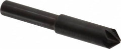 Hertel - 5/16" Head Diam, 1/4" Shank Diam, 6 Flute 90° High Speed Steel Countersink - All Tool & Supply