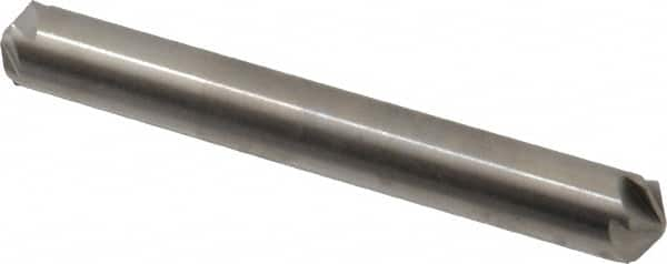 Hertel - 5/16" Head Diam, 5/16" Shank Diam, 6 Flute 120° High Speed Steel Countersink - All Tool & Supply