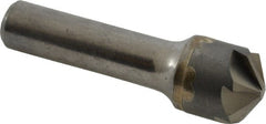 Hertel - 3/4" Head Diam, 1/2" Shank Diam, 6 Flute 120° Solid Carbide Countersink - All Tool & Supply