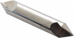 Hertel - 5/8" Head Diam, 5/8" Shank Diam, 1 Flute 60° Solid Carbide Countersink - All Tool & Supply