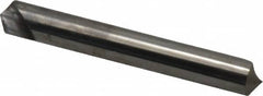 Hertel - 1/4" Head Diam, 1/4" Shank Diam, 1 Flute 110° Solid Carbide Countersink - All Tool & Supply