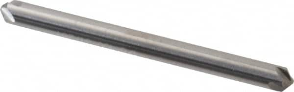 Hertel - 1/8" Head Diam, 1/8" Shank Diam, 4 Flute 100° Solid Carbide Countersink - All Tool & Supply