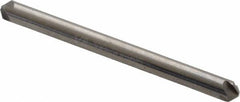 Hertel - 1/8" Head Diam, 1/8" Shank Diam, 4 Flute 100° Solid Carbide Countersink - All Tool & Supply