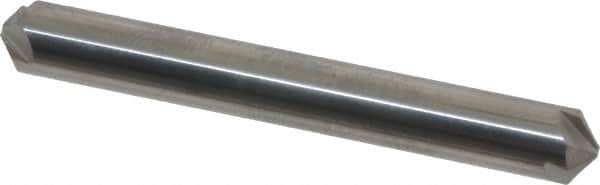 Hertel - 1/4" Head Diam, 1/4" Shank Diam, 4 Flute 110° Solid Carbide Countersink - All Tool & Supply