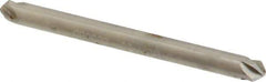 Hertel - 1/8" Head Diam, 1/8" Shank Diam, 4 Flute 90° High Speed Steel Countersink - 1-1/2" OAL, Straight Shank - All Tool & Supply