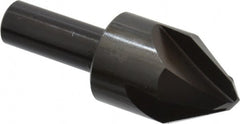 Hertel - 1" Head Diam, 1/2" Shank Diam, 4 Flute 60° High Speed Steel Countersink - All Tool & Supply