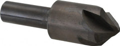 Hertel - 7/8" Head Diam, 1/2" Shank Diam, 4 Flute 90° High Speed Steel Countersink - All Tool & Supply