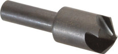 Hertel - 5/8" Head Diam, 3/8" Shank Diam, 4 Flute 110° High Speed Steel Countersink - All Tool & Supply