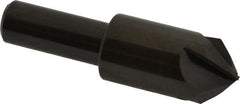 Hertel - 3/4" Head Diam, 1/2" Shank Diam, 4 Flute 90° High Speed Steel Countersink - All Tool & Supply