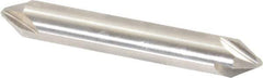 Hertel - 3/8" Head Diam, 3/8" Shank Diam, 4 Flute 60° High Speed Steel Countersink - 2-1/2" OAL, Straight Shank - All Tool & Supply