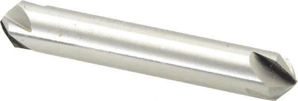 Hertel - 3/8" Head Diam, 3/8" Shank Diam, 4 Flute 90° High Speed Steel Countersink - All Tool & Supply