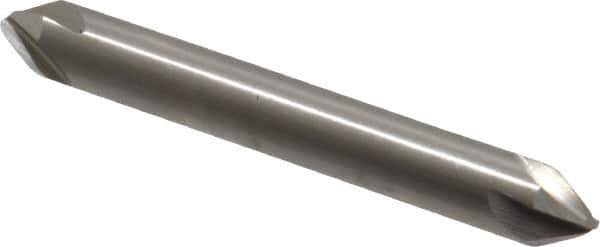 Hertel - 5/16" Head Diam, 5/16" Shank Diam, 4 Flute 60° High Speed Steel Countersink - 2-1/8" OAL, Straight Shank - All Tool & Supply