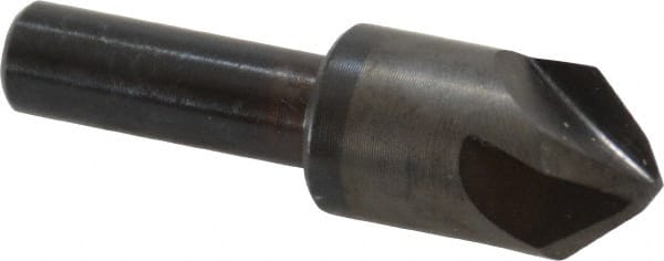 Hertel - 5/8" Head Diam, 3/8" Shank Diam, 4 Flute 82° High Speed Steel Countersink - All Tool & Supply