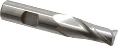 Hertel - 5/8", 2 Flute, Cobalt, 0.09" Corner Radius End Mill - 3-7/16" OAL, Right Hand Flute, 1-5/16" LOC, Right Hand Cut - All Tool & Supply