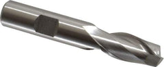 Hertel - 1/2", 2 Flute, Cobalt, 0.02" Corner Radius End Mill - 3" OAL, Right Hand Flute, 1" LOC, Right Hand Cut - All Tool & Supply