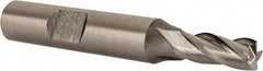 Hertel - 1/4", 4 Flute, Cobalt, 0.03" Corner Radius End Mill - 2-7/16" OAL, Right Hand Flute, 5/8" LOC, Right Hand Cut - All Tool & Supply