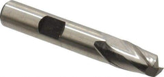 Hertel - 3/8", 2 Flute, Cobalt, 0.03" Corner Radius End Mill - 2-5/16" OAL, Right Hand Flute, 9/16" LOC, Right Hand Cut - All Tool & Supply