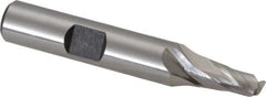 Hertel - 1/4" Diam 2 Flute Cobalt 0.045" Corner Radius End Mill - All Tool & Supply