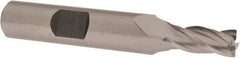 Hertel - 1/4", 4 Flute, Cobalt, 0.02" Corner Radius End Mill - 2-7/16" OAL, Right Hand Flute, 5/8" LOC, Right Hand Cut - All Tool & Supply