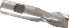 Hertel - 3/4", 2 Flute, Cobalt, 0.045" Corner Radius End Mill - 3-9/16" OAL, Right Hand Flute, 1-5/16" LOC, Right Hand Cut - All Tool & Supply