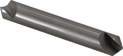 Hertel - 3/8" Head Diam, 3/8" Shank Diam, 1 Flute 100° High Speed Steel Countersink - All Tool & Supply