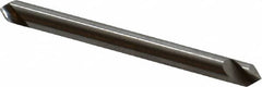 Hertel - 1/8" Head Diam, 1/8" Shank Diam, 1 Flute 82° High Speed Steel Countersink - All Tool & Supply