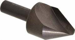 Hertel - 1-1/4" Head Diam, 1/2" Shank Diam, 1 Flute 60° High Speed Steel Countersink - All Tool & Supply