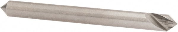 Hertel - 3/16" Head Diam, 3/16" Shank Diam, 1 Flute 82° High Speed Steel Countersink - All Tool & Supply