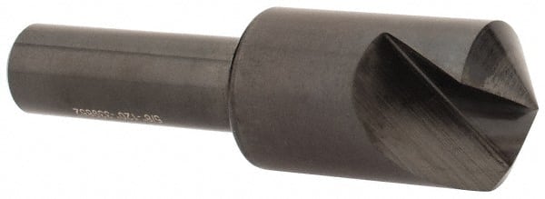 Hertel - 5/8" Head Diam, 3/8" Shank Diam, 1 Flute 120° High Speed Steel Countersink - All Tool & Supply