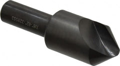 Hertel - 7/8" Head Diam, 1/2" Shank Diam, 1 Flute 82° High Speed Steel Countersink - All Tool & Supply