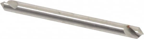 Hertel - 1/8" Head Diam, 1/8" Shank Diam, 1 Flute 90° High Speed Steel Countersink - All Tool & Supply