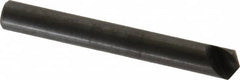 Hertel - 1/4" Head Diam, 1/4" Shank Diam, 1 Flute 120° High Speed Steel Countersink - All Tool & Supply