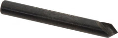 Hertel - 3/16" Head Diam, 3/16" Shank Diam, 1 Flute 82° High Speed Steel Countersink - All Tool & Supply