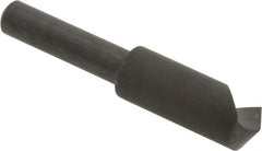 Hertel - 3/8" Head Diam, 1/4" Shank Diam, 1 Flute 120° High Speed Steel Countersink - All Tool & Supply