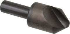 Hertel - 1" Head Diam, 1/2" Shank Diam, 1 Flute 82° High Speed Steel Countersink - All Tool & Supply