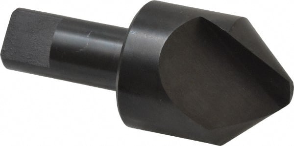 Hertel - 1-1/2" Head Diam, 3/4" Shank Diam, 1 Flute 82° High Speed Steel Countersink - All Tool & Supply