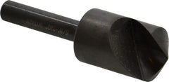 Hertel - 5/8" Head Diam, 1/4" Shank Diam, 1 Flute 120° High Speed Steel Countersink - All Tool & Supply