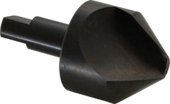 Hertel - 2" Head Diam, 3/4" Shank Diam, 1 Flute 82° High Speed Steel Countersink - All Tool & Supply