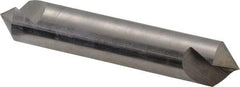 Hertel - 5/8" Head Diam, 5/8" Shank Diam, 1 Flute 90° High Speed Steel Countersink - 3-1/4" OAL, Straight Shank - All Tool & Supply