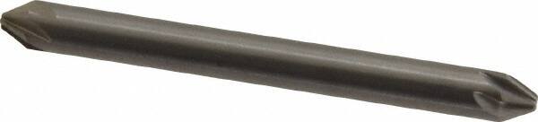 Hertel - 3/16" Head Diam, 3/16" Shank Diam, 6 Flute 60° Solid Carbide Countersink - All Tool & Supply