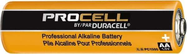 Ability One - Size AA, Alkaline, Standard Battery - 1.5 Volts - All Tool & Supply