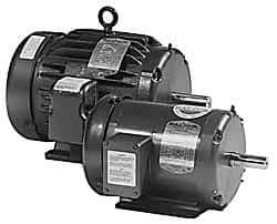 Baldor - 1/3 Max hp, 1,725 Max RPM, Electric AC DC Motor - 208, 230, 460 V Input, Three Phase, 56 Frame - All Tool & Supply