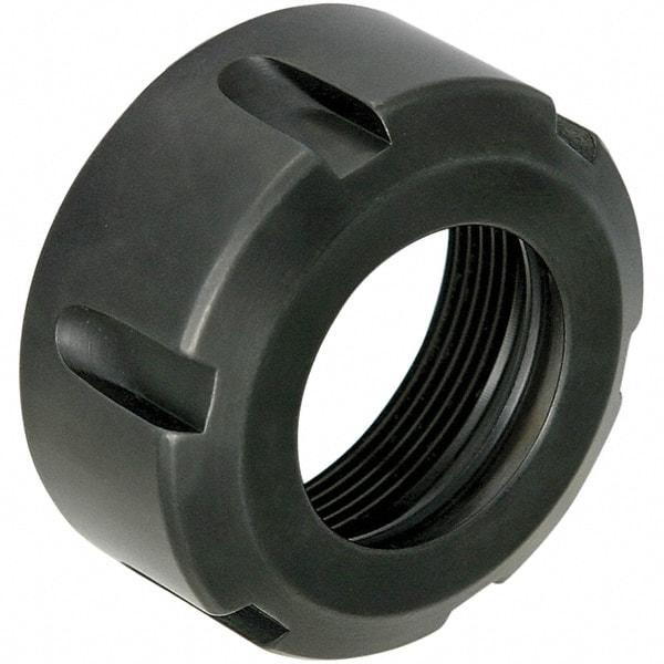 Techniks - Collet Nuts & Locknuts Type: Slotted Collet Nut Collet Series: ER32 - Exact Industrial Supply