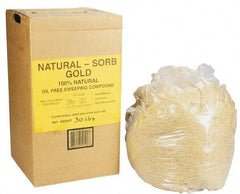 PRO-SOURCE - 30 Lbs. Natural Gold Sweeping Compound Floor - Use on Asphalt, Linoleum and Tile - All Tool & Supply