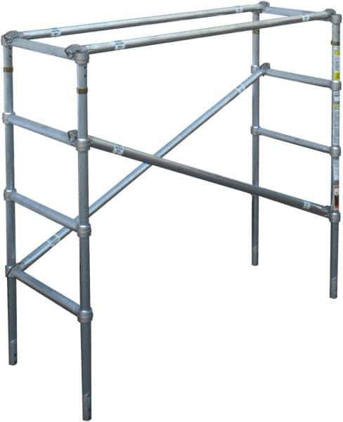 Werner - Upper 5 Ft. 6 Inch Section Aluminum Wide Span Scaffolding - 8 Ft. Long - All Tool & Supply